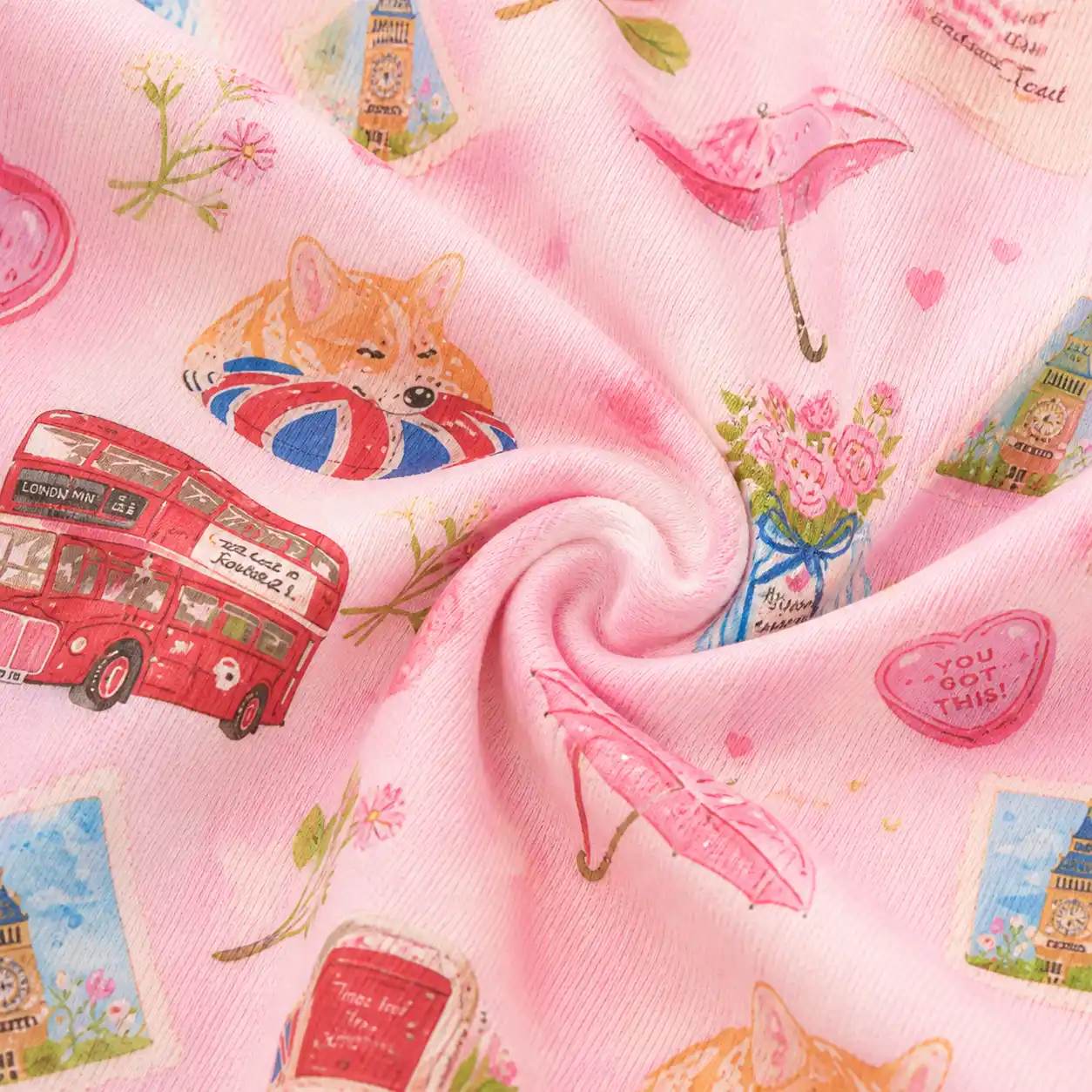 Short Pajama Button up Set