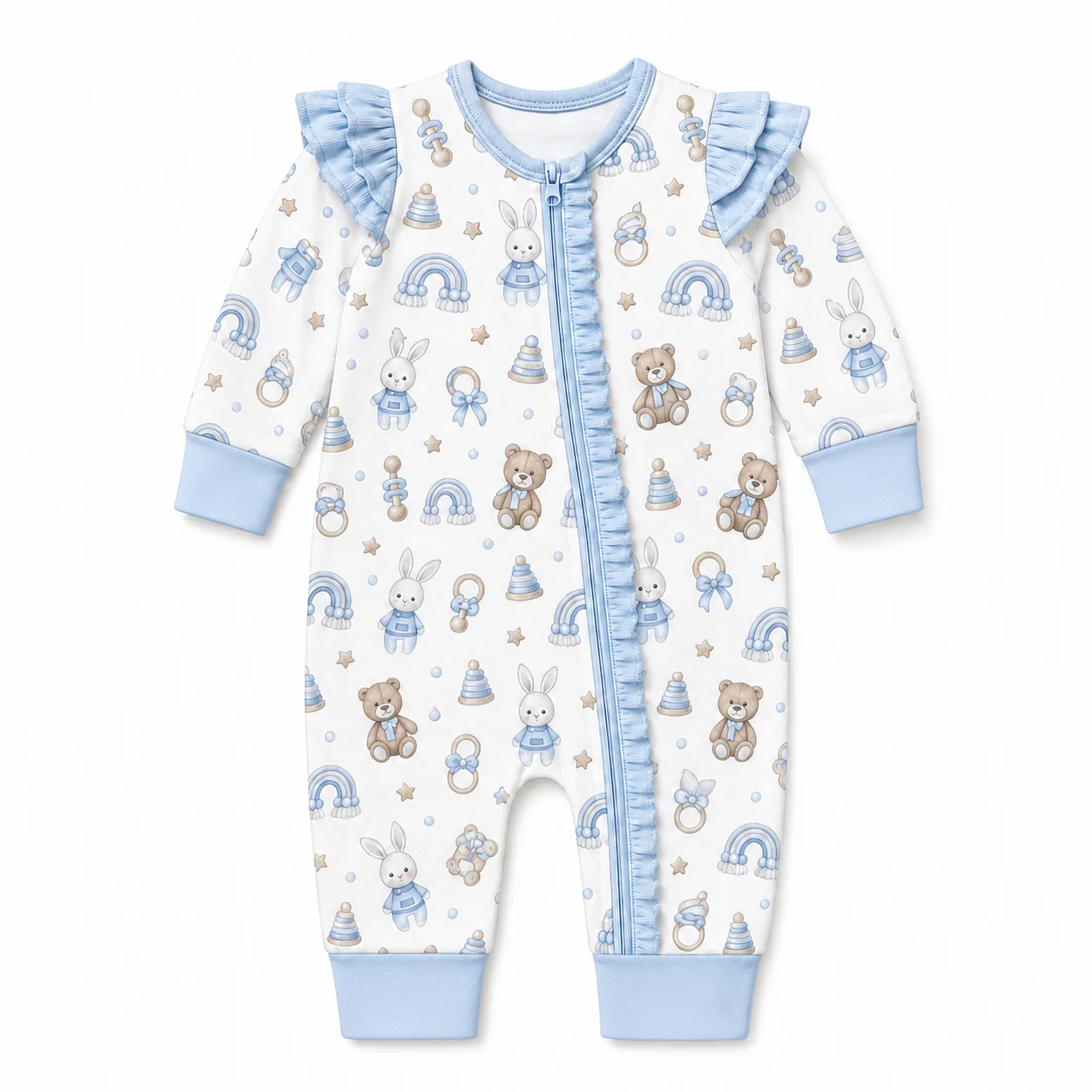 Ruffle Baby Romper