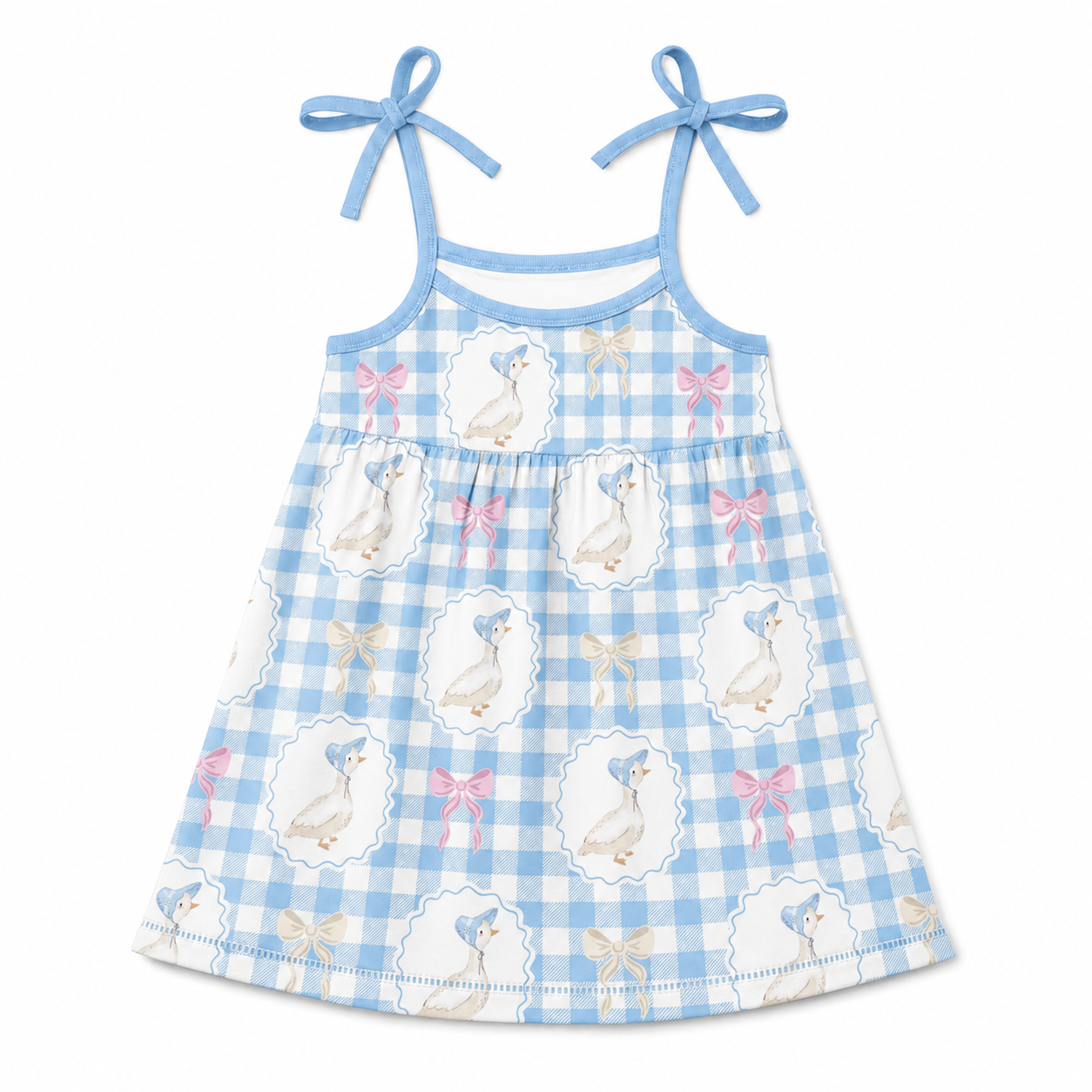 Girls Tie Strap Sundress