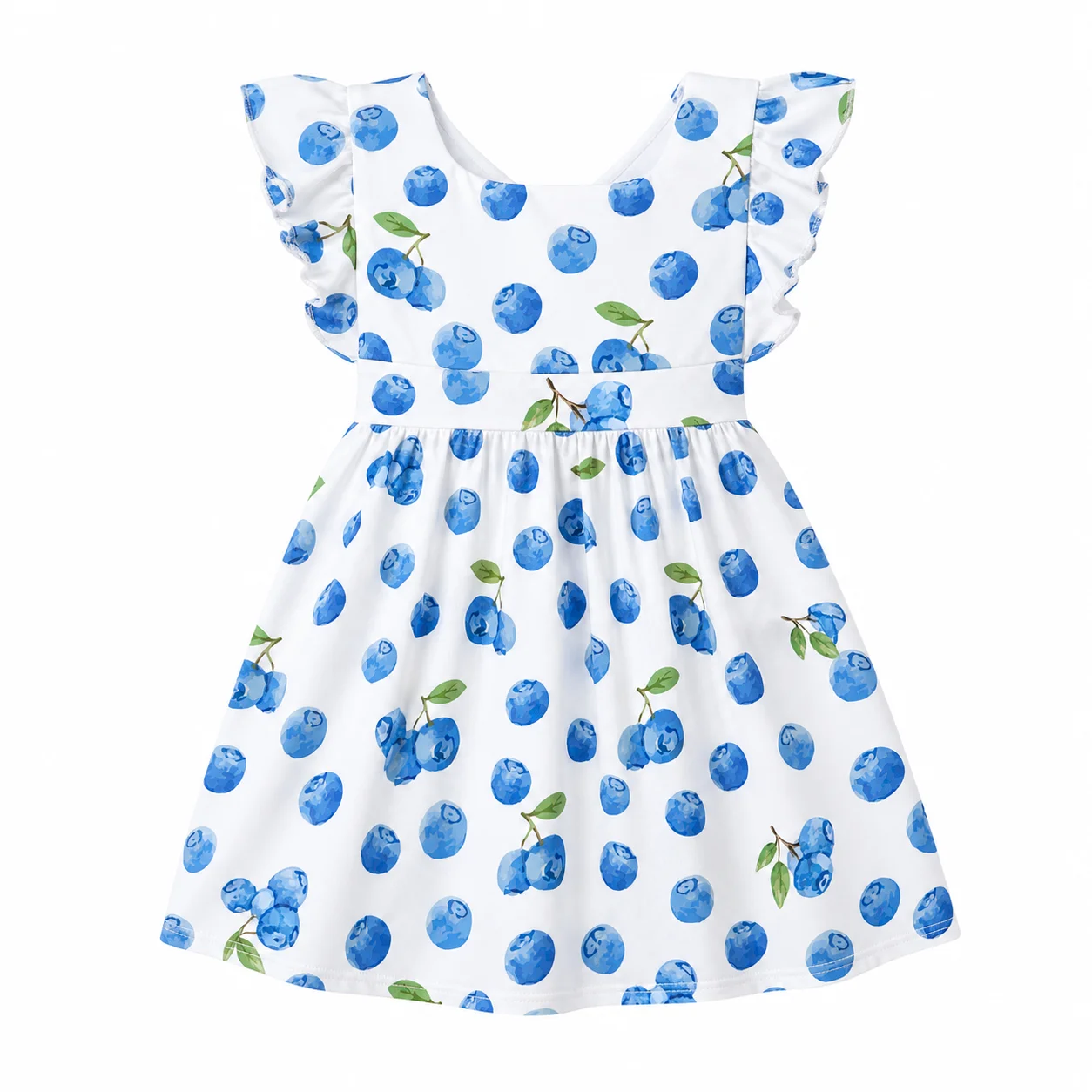 Ruffle Sleeve Sundress