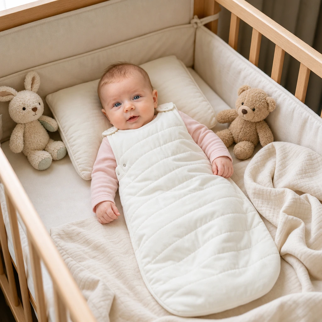 Newborn baby sleeping sack, infant sleep bag